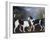 A Couple of Foxhounds-George Stubbs-Framed Premium Giclee Print