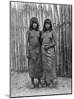 A Couple of Gran Chaco Indian Women, South America, 1895-null-Mounted Giclee Print