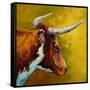 A Couple Of Pointers-Marion Rose-Framed Stretched Canvas