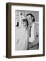 A Couple on a Date at a Costume Party Pose, Ca. 1955-null-Framed Photographic Print