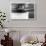 A Couple Peers Out of the Back Window on their Wedding Day, Ca. 1953-null-Framed Photographic Print displayed on a wall