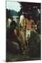 A Couple Stand Together at the Woodstock Music and Arts Fair, Bethel, New York, August 1969-John Dominis-Mounted Photographic Print