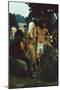 A Couple Stand Together at the Woodstock Music and Arts Fair, Bethel, New York, August 1969-John Dominis-Mounted Photographic Print