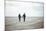 A Couple Together on a Winter S Day on a Beach-Clive Nolan-Mounted Photographic Print