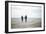 A Couple Together on a Winter S Day on a Beach-Clive Nolan-Framed Photographic Print