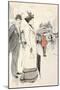A Couple Waiting for a Bus-Théophile Alexandre Steinlen-Mounted Giclee Print