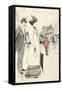 A Couple Waiting for a Bus-Théophile Alexandre Steinlen-Framed Stretched Canvas