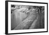 A Couple Walking Along a Canal on a Wet Day-Clive Nolan-Framed Photographic Print