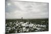 A Couple Walking Together on a Winter Day on a Beach-Clive Nolan-Mounted Photographic Print