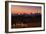 A Couple Watch the Sunset in Praca Do Por Do Sol, Sunset Square, in Sao Paulo-Alex Saberi-Framed Photographic Print