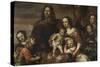 A Couple with Six Children, Jurgen Ovens-Jurgen Ovens-Stretched Canvas