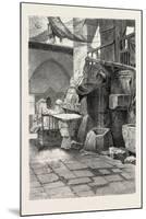 A Court at Kout, Egypt, 1879-null-Mounted Giclee Print