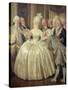 A Court Belle of 1770-Talbot Hughes-Stretched Canvas