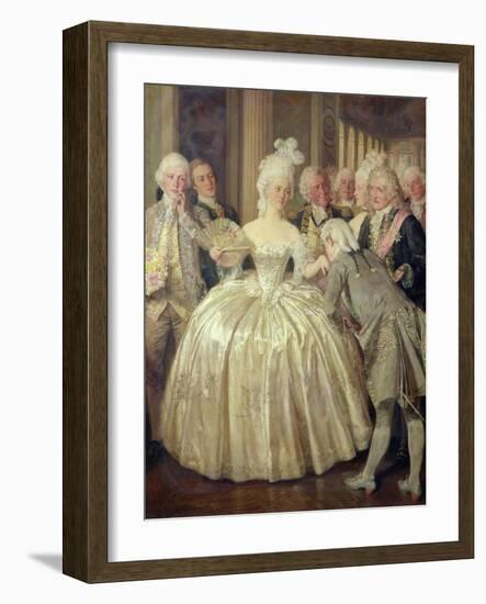 A Court Belle of 1770-Talbot Hughes-Framed Giclee Print