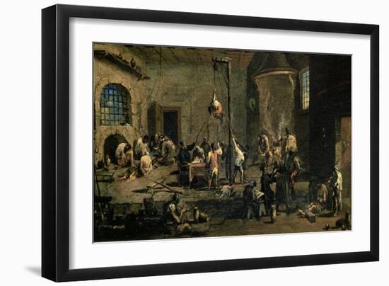 A Court of the Inquisition, circa 1710-20-Alessandro Magnasco-Framed Giclee Print