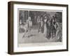 A Court Scandal at the Court Theatre-null-Framed Giclee Print