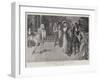 A Court Scandal at the Court Theatre-null-Framed Giclee Print