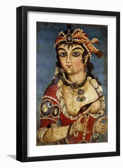 A Courtesan, C. 1830-null-Framed Premium Giclee Print