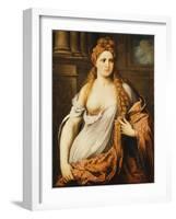 A Courtesan-Paris Bordone-Framed Giclee Print