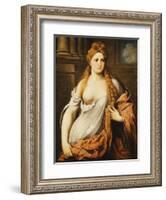 A Courtesan-Paris Bordone-Framed Giclee Print