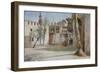 A Courtyard Near the Tentmakers' Bazaar, Cairo-Walter Spencer-Stanhope Tyrwhitt-Framed Giclee Print