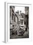 A Courtyard Surrounded by Buildings in Venice, c.1880-Ferdinando Ongania-Framed Photographic Print