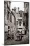 A Courtyard Surrounded by Buildings in Venice, c.1880-Ferdinando Ongania-Mounted Photographic Print