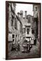 A Courtyard Surrounded by Buildings in Venice, c.1880-Ferdinando Ongania-Framed Photographic Print