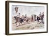 A Covered Horse Drawn Coach of the 17th Century, 1886-Armand Jean Heins-Framed Giclee Print