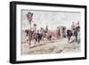 A Covered Horse Drawn Coach of the 17th Century, 1886-Armand Jean Heins-Framed Giclee Print