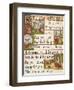 A Cow Being Milked by a Maid. a Nursery Rhyme.-null-Framed Premium Giclee Print