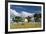 A Cow Grazes in on a Farm in Bonito at Sunset-Alex Saberi-Framed Photographic Print