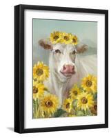 A Cow in a Crown II-Danhui Nai-Framed Art Print