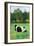 A Cow in the Meadow-Thomas Ludwig Herbst-Framed Giclee Print