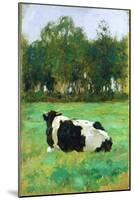 A Cow in the Meadow-Thomas Ludwig Herbst-Mounted Giclee Print