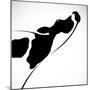 A Cow-yod67-Mounted Art Print