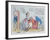 A Coward Comforted, or a Scene Immediately after the Duel, Published by J. Aitken in 1789-null-Framed Giclee Print