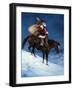 A Cowboy Christmas-Jack Sorenson-Framed Art Print