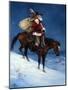 A Cowboy Christmas-Jack Sorenson-Mounted Art Print