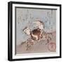 A Crab on the Seashore-Utagawa Kunisada-Framed Giclee Print