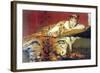 A Craving for Cherries-Sir Lawrence Alma-Tadema-Framed Art Print