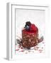 A Cream Tartlet with Berries-Martina Schindler-Framed Photographic Print