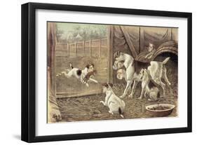 A Credit to His Family, from 'St. Stephen's Review Presentation Cartoon', 16 July 1887-Tom Merry-Framed Giclee Print