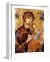 A Cretan Icon of the Mother of God of the Passion-Emmanuel Tzanes-Framed Giclee Print