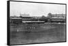 A Cricket Match in Progress at Lord's Cricket Ground, London, 1912-null-Framed Stretched Canvas