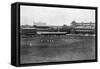 A Cricket Match in Progress at Lord's Cricket Ground, London, 1912-null-Framed Stretched Canvas