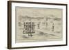 A Cricket Match in the Soudan-null-Framed Giclee Print