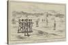 A Cricket Match in the Soudan-null-Stretched Canvas