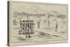 A Cricket Match in the Soudan-null-Stretched Canvas