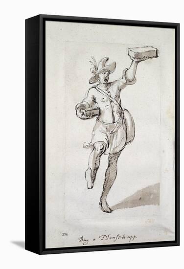 A Crier of Mouse Traps-Inigo Jones-Framed Stretched Canvas